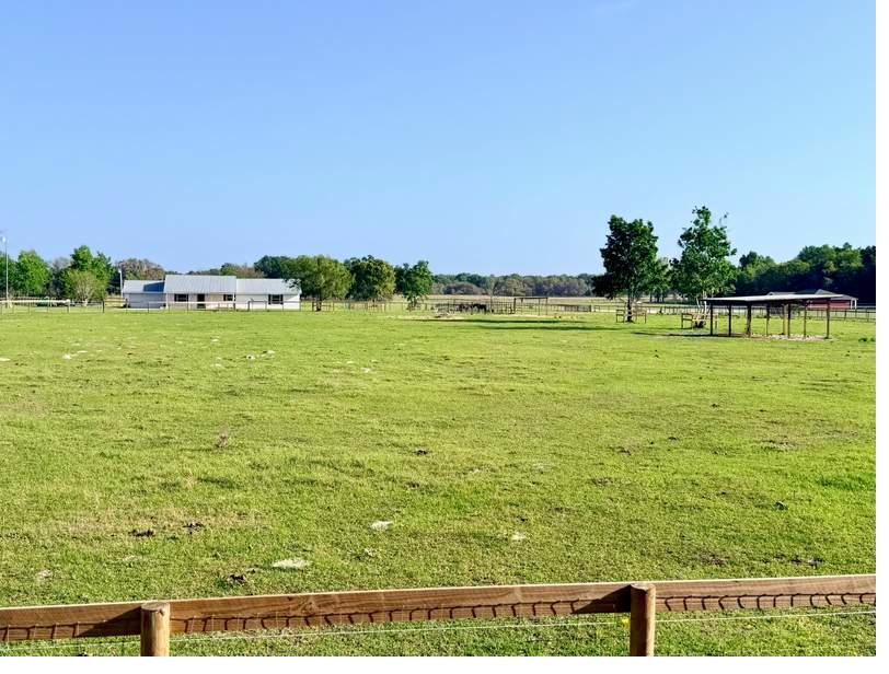 5-acre pasture with fencing